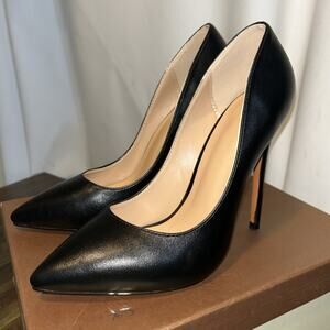 Onlymaker Sexy Women's Pointed Toe High Heel Slip On Stiletto Pumps Size US 8